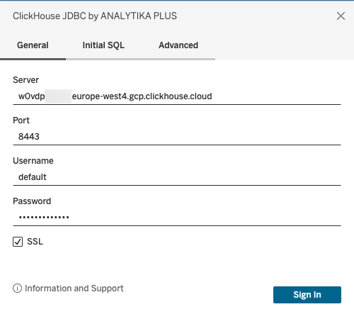 "ClickHouse Settings"